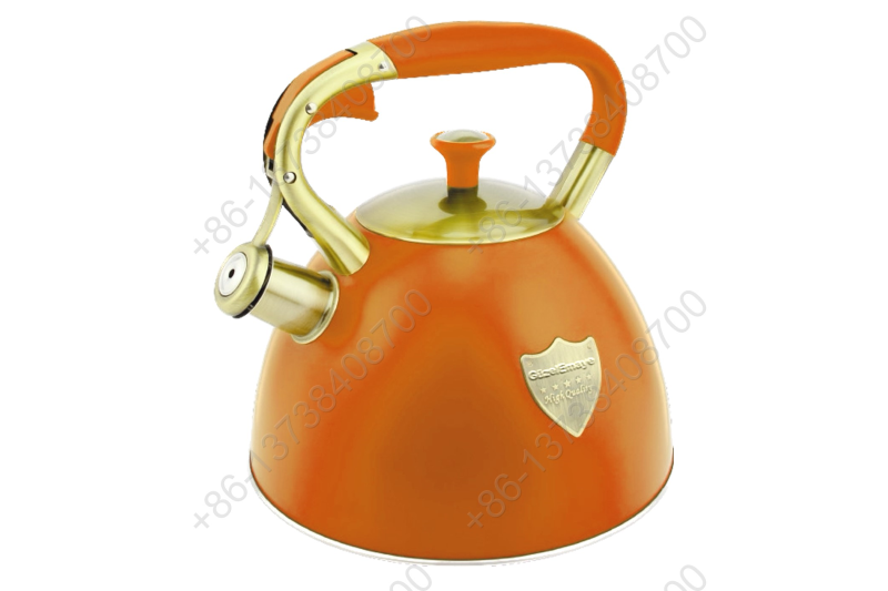 3L Stainless Steel Whistling Tea Kettle,Cool Touch Ergonomic Handle,Unique Button Control