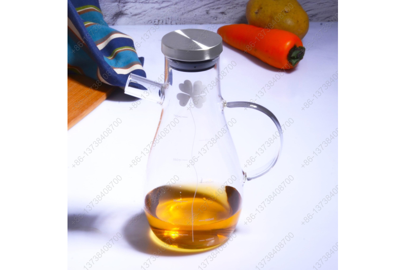 High Borosilicate Glass Oil Models Glass Oil Bottle Glass Oil Pot Glass Oil Container Glass Oil Jar