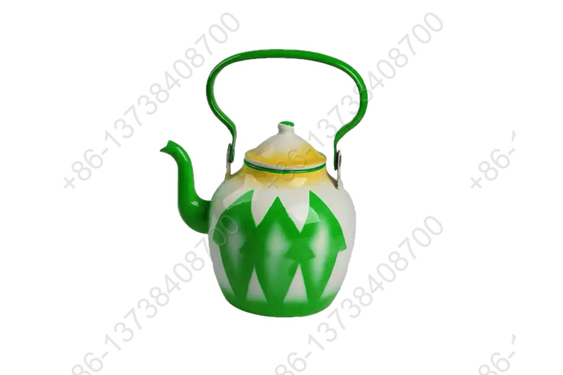0.6L/0.8L/1.0L/1.6L/2.3L/3.3L Enamel Teapot Saudi Arabian Style Teapot Coffee Pot Outdoor Kettle With Handle