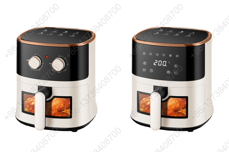 Household Led Touch Screen Air Fryer Air Cooker Air Fry Electric Deep Fryer Oven Smart Air Fryers With Independent Baskets